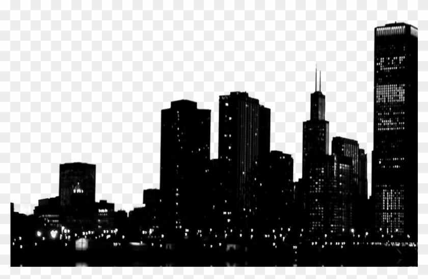 Night Time City Aesthetic Clipart