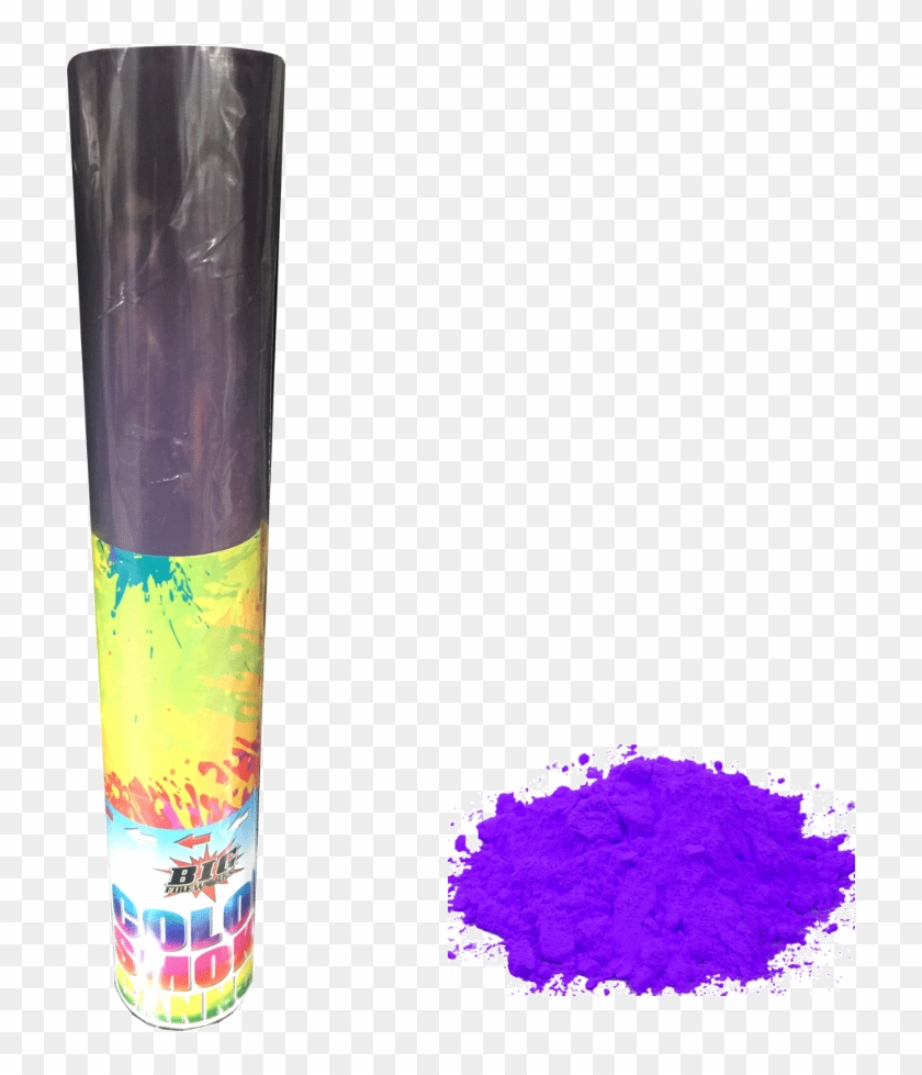 Purple Smoke Cannons Large Powder 5 4 - Graphic Design Clipart