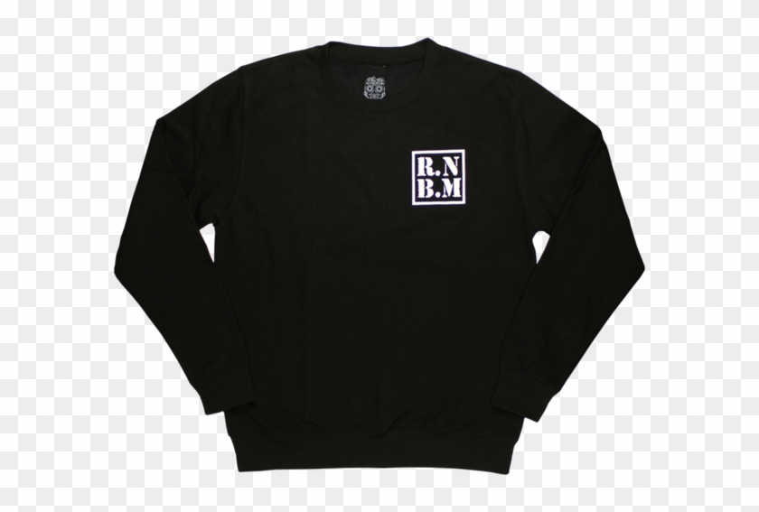 Rnbm Sugar Skull Black Sweatshirt - Sweater Clipart