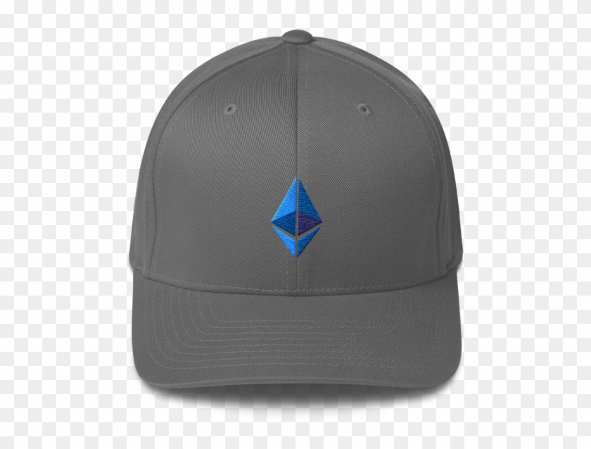 Ethereum Logo Flexfit Structured Cap - Baseball Cap Clipart #3226270