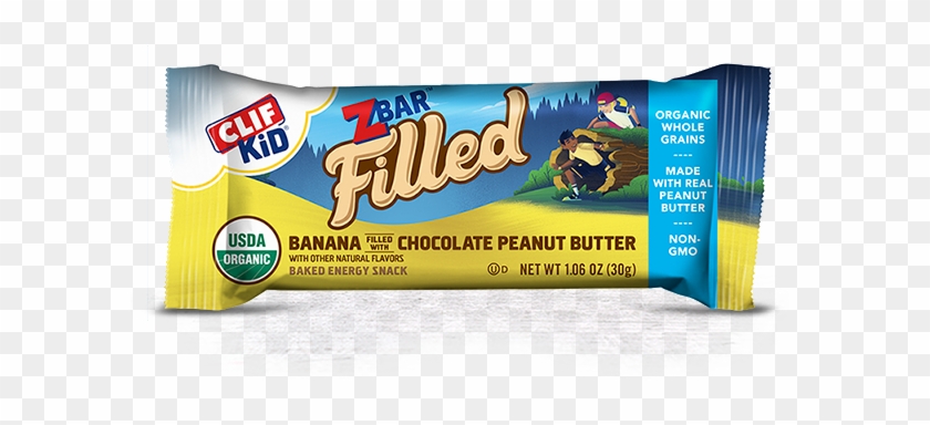 Banana Chocolate Peanut Butter - Snack Clipart