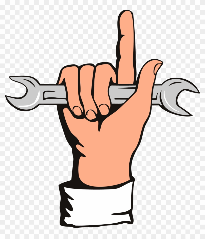 Socket Wrench Adjustable Spanner Monkey Take The - Wrench Clipart