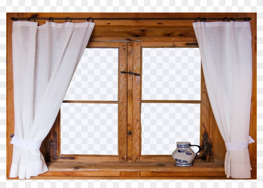 Wood Windows For Houses Clipart