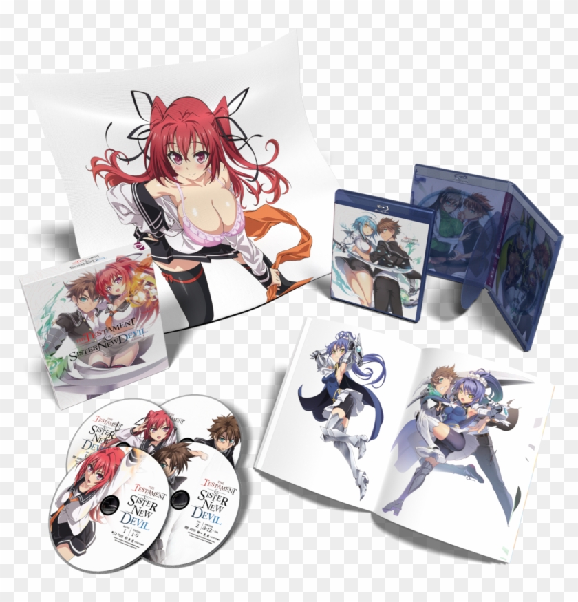 Testament Of New Sister Devil Beauty Spread - Testament Of Sister New Devil Limited Edition Clipart