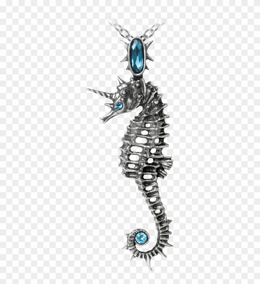 Alchemy Gothic Aequicorn Pendant Clipart