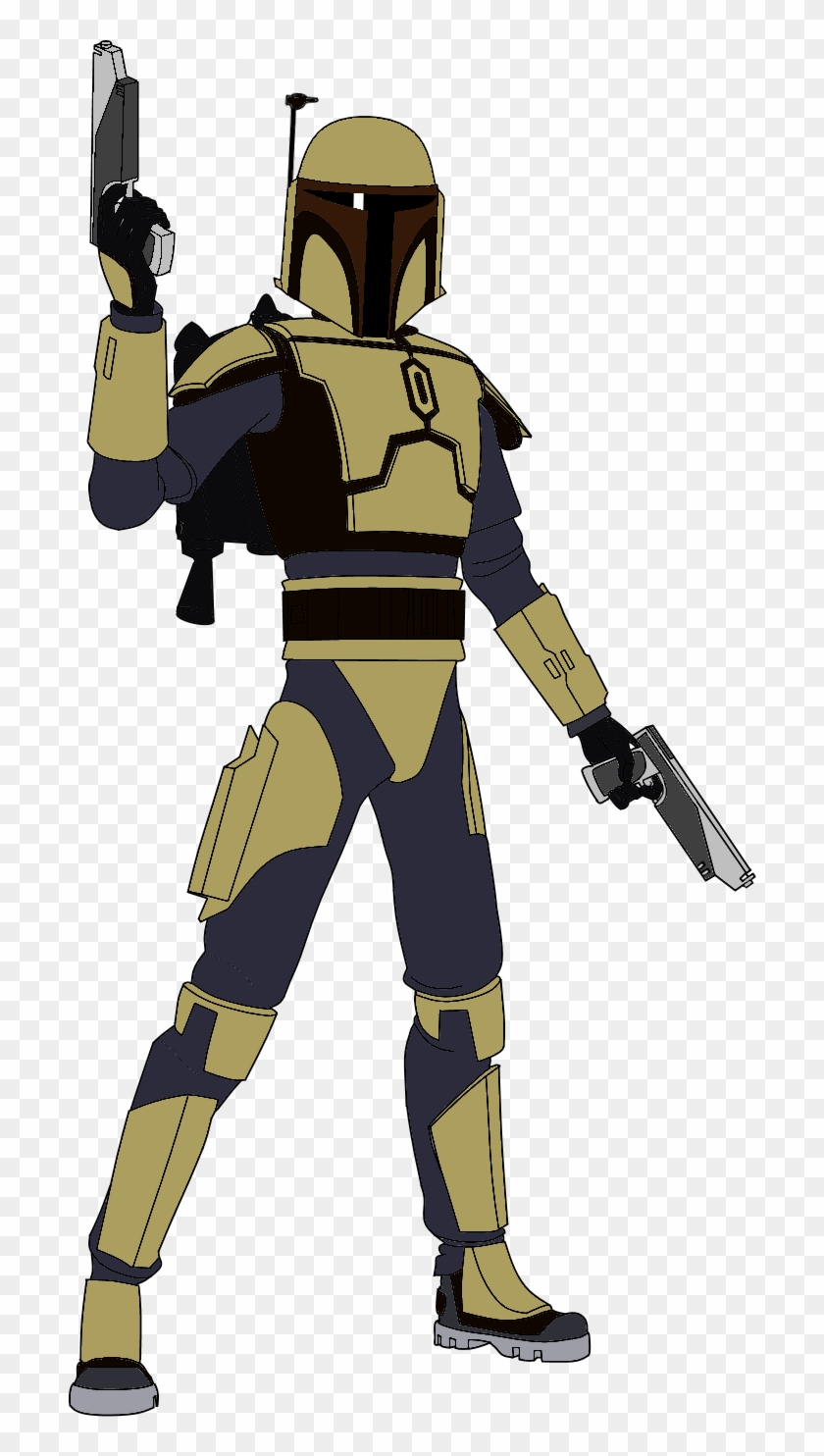 Kal Skirata Clone Wars Style - Fenn Rau Clipart