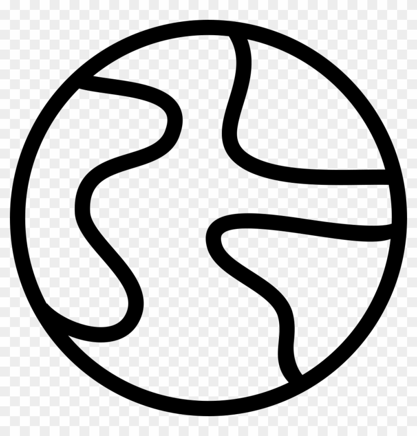 Earth Outline Png Clipart Pikpng