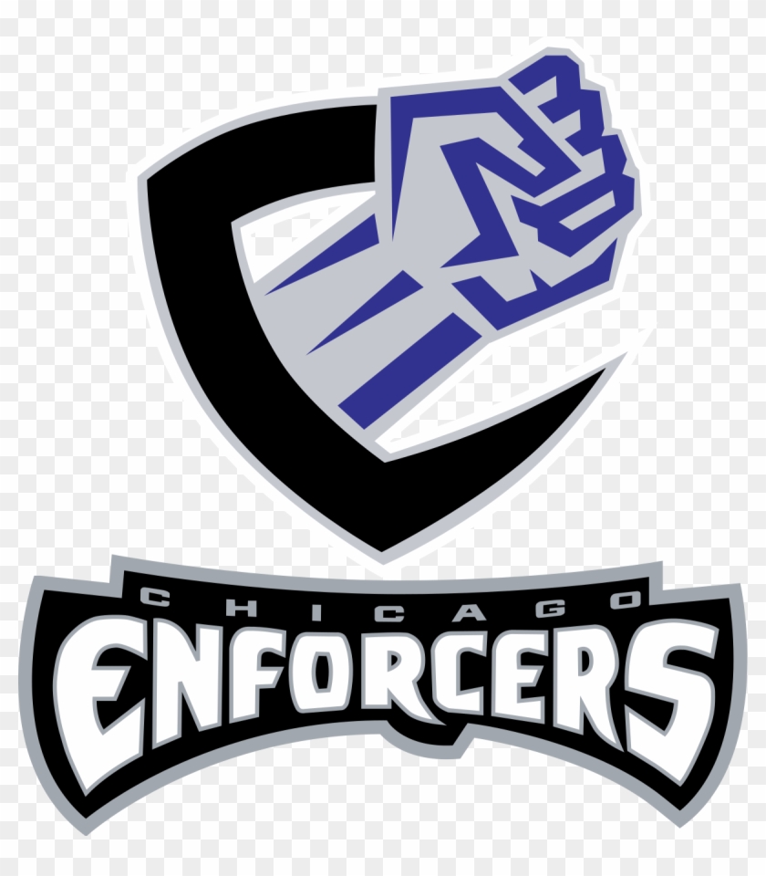 Chicago Enforcers - Chicago Enforcers Logo Png Clipart #3228503