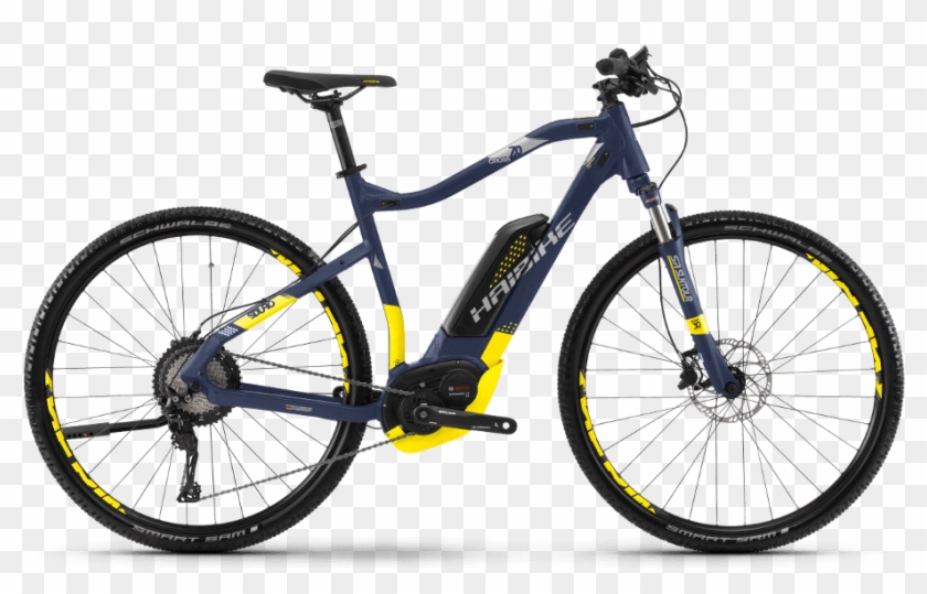 Haibike Cross Electric Bike - Haibike Sduro Cross 4.0 2018 Clipart