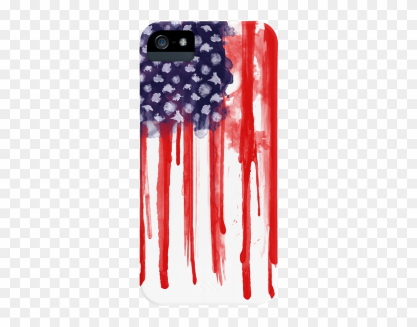 American Skull $35 - American Spatter Flag Clipart #3229570