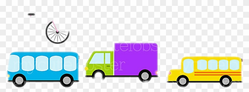 #buses #semi-truck - Model Car Clipart