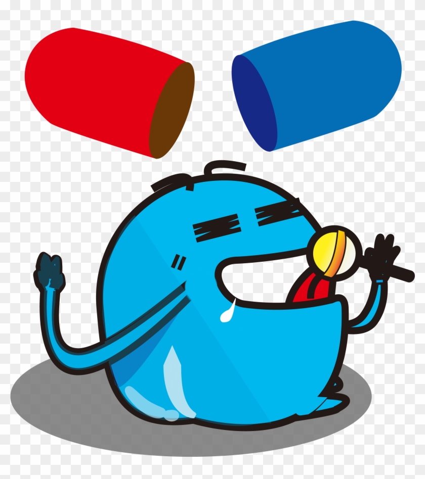 Download Bacteria Clipart Fungal Infection And Ideas - Cartoon Of Plastic Degradation By Microbes - Png Download #3229736