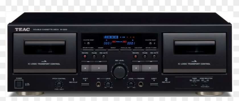 Teac Double Cassette Deck Pitch Control Clipart #3230004