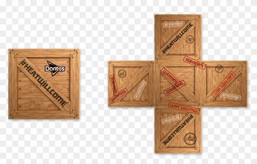 Influencer Mail-out Crate Wrap - Plywood Clipart #3230072
