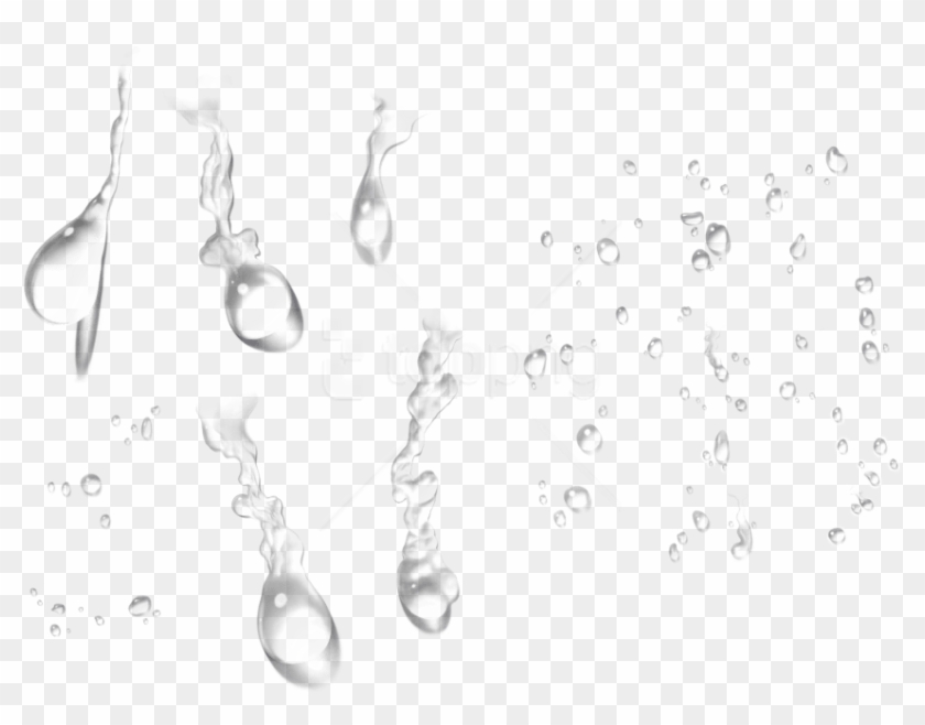 Download Drops Png Images Background - Transparent Background Water Drops Png Clipart #3230226
