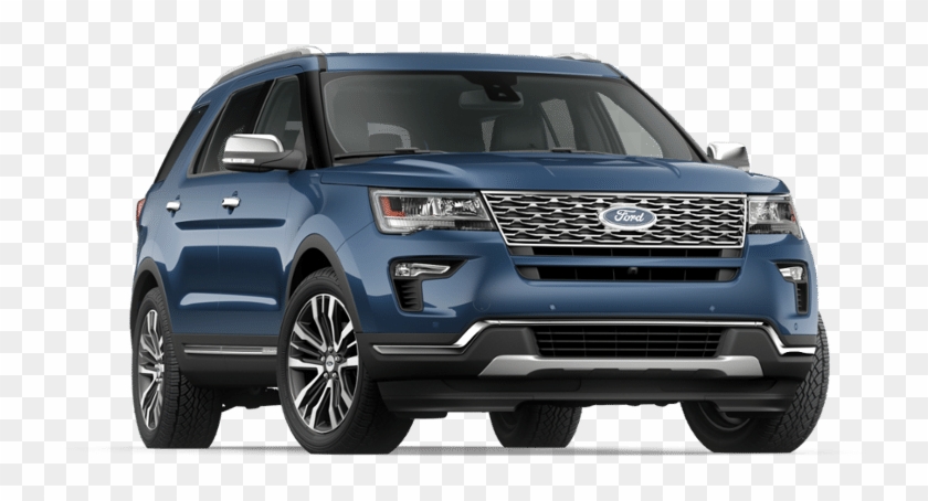 2019 Ford Explorer Hero Image - 2018 Ford Explorer Platinum Black Clipart