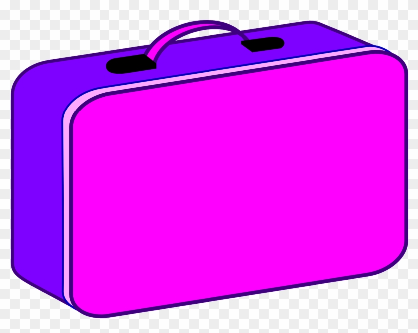 Suitcase Travel Luggage Bag Png Image - Clip Art Lunchbox Transparent Png #3230551