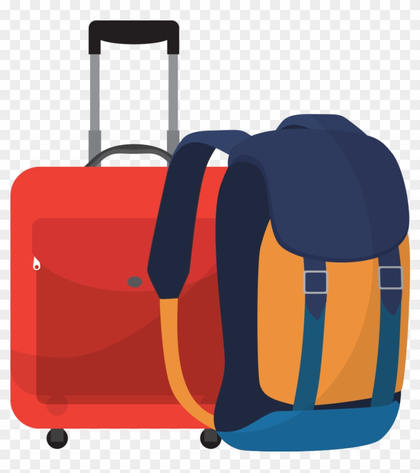 Luggage Storage Facility - Carry On Luggage Cartoon Clipart #3230591