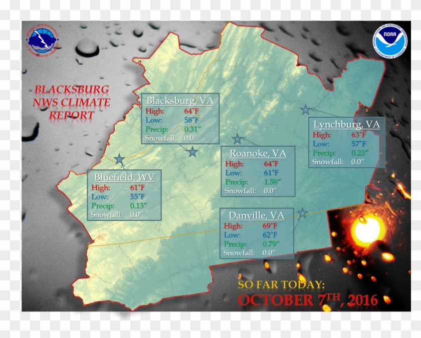 Nws Blacksburgverified Account - National Oceanic And Atmospheric Administration Clipart #3231111
