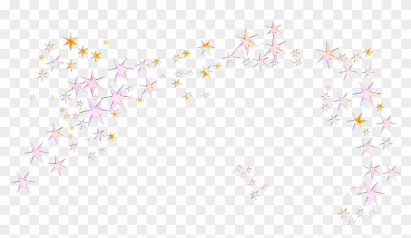 #mq #pink #gold #glitter #stars #star - Сияние Пнг Clipart #3231563