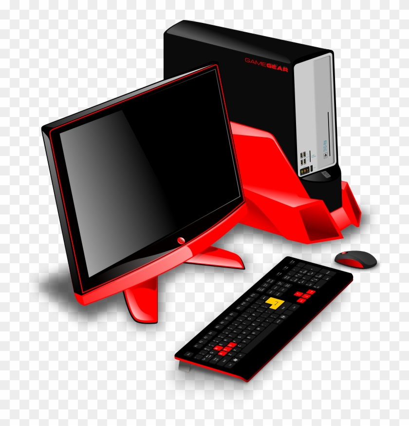Free To Use Public Domain Desktop Computer Clip Art - Gaming Computer Clipart - Png Download #3231875