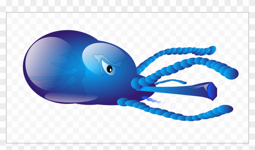 Squid Sea Animal Monster Water Png Image - Amoeba Cartoon Clipart #3232021