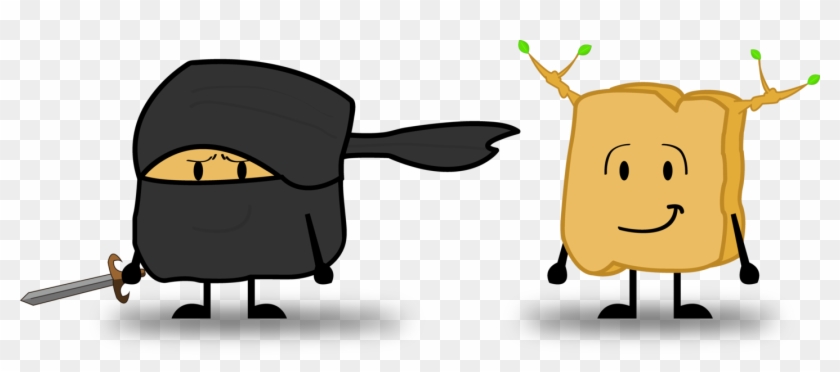 Ninja Woody And Brave Woody By F T Bing Lin - Bfdi Woody Clipart