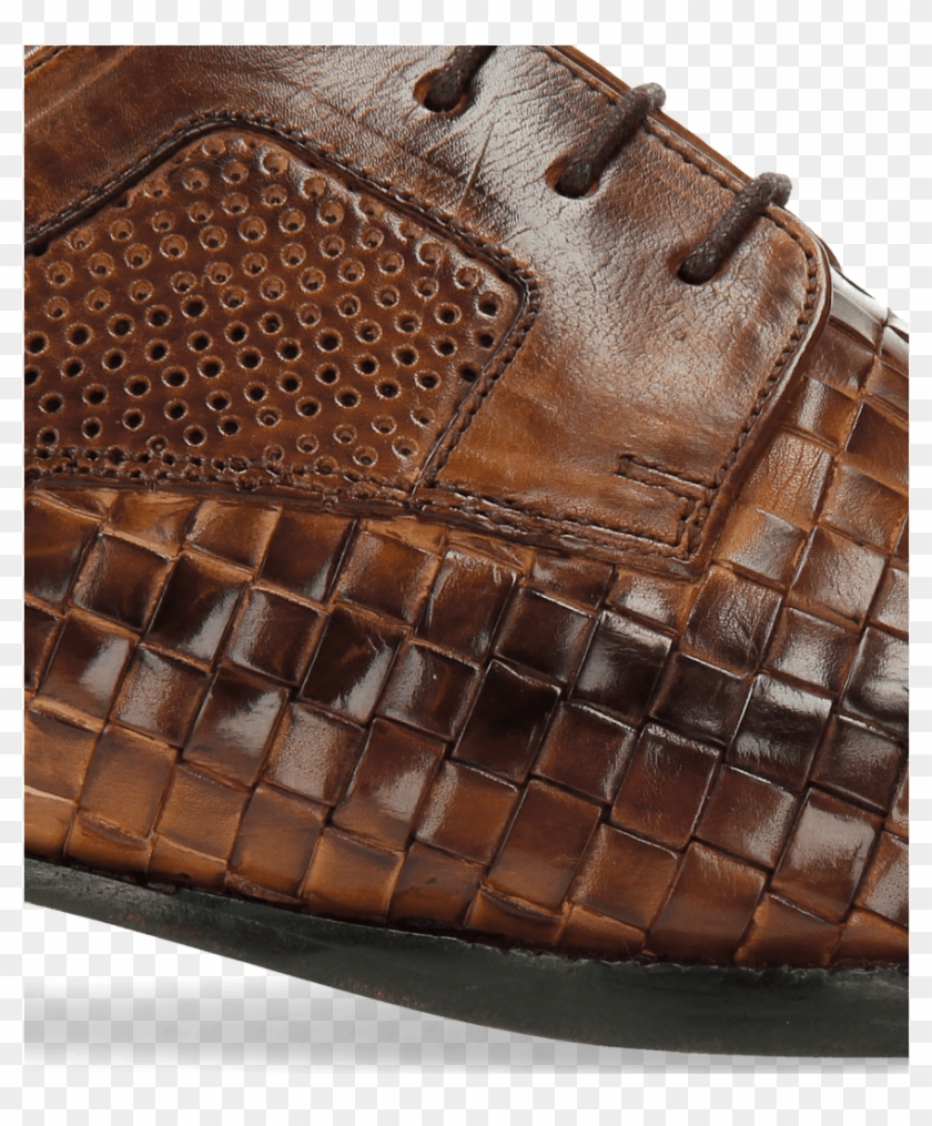 Derby Shoes Woody 10 Perfo Mesh Tan Ls Brown - Leather Jacket Clipart