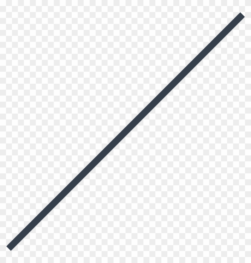 The Image Is Of A Line , Black/dark On A White Background - Pilot Acroball Refill Clipart #3232586