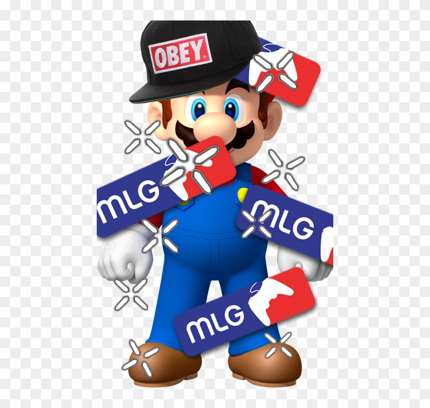 Mlg Sticker - Super Mario Bros Clipart #3232796