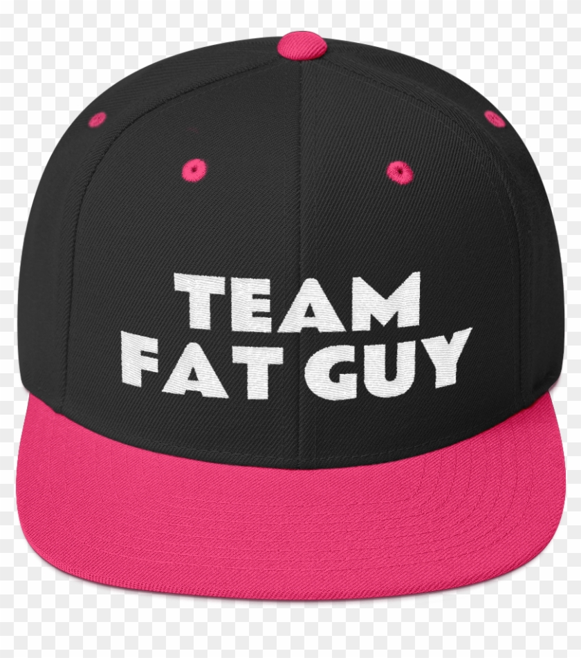 Team Fat Guy Snapback Hat - Baseball Cap Clipart #3232900
