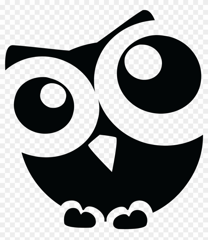 Banner Transparent Download Collection Of Free Curios - Owl Png Black And White Clipart #3233135