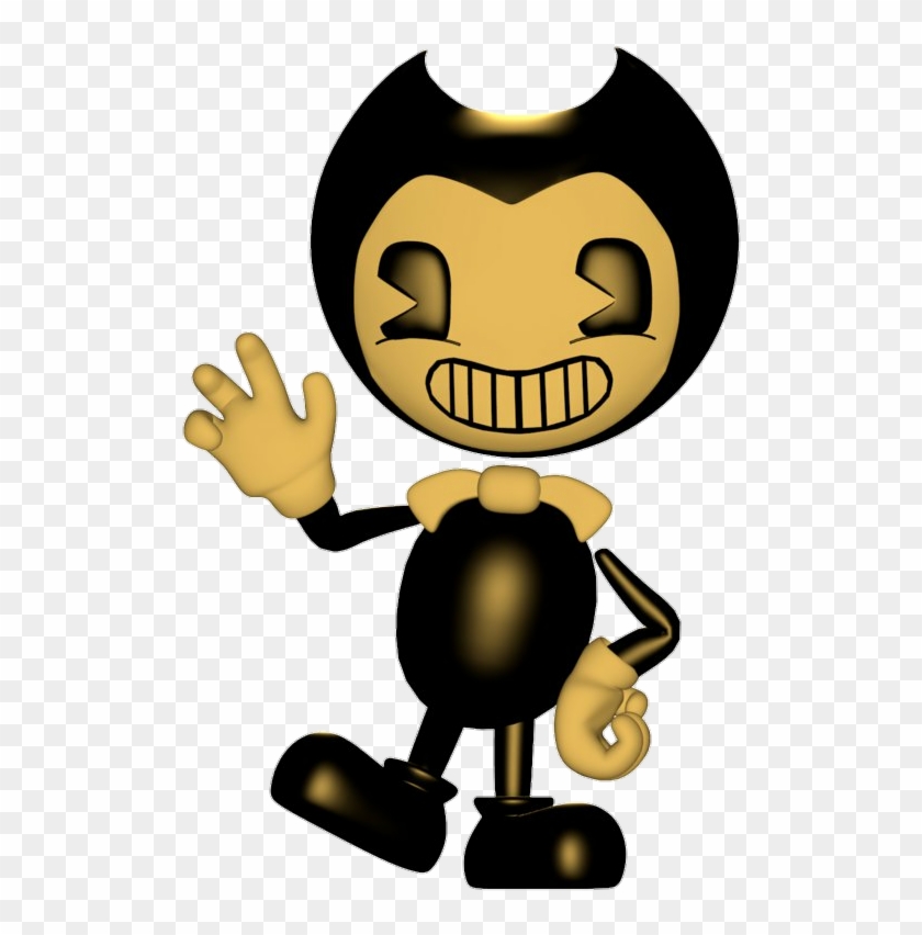 #бэнди #бэтим #batim #bendy - Bendy And The Ink Machine 3d Clipart #3233202