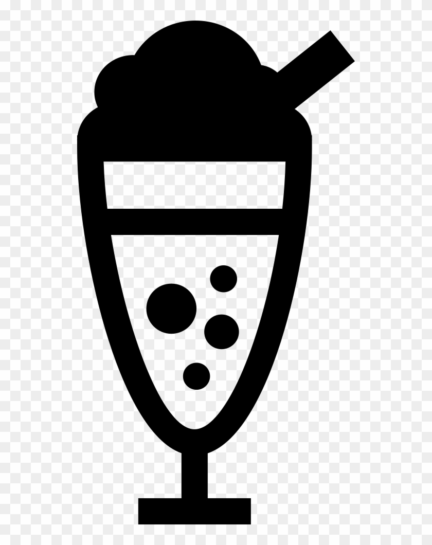 Drink Cream And Straw Svg Png Icon Clipart #3233336