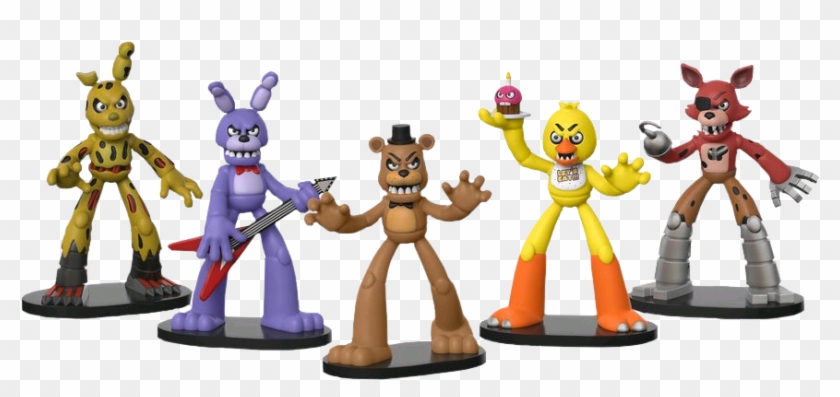 Five Nights At Freddy's - Five Nights At Freddys Figures Clipart #3233724
