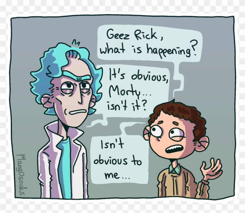 Rick And Morty Rick Sanchez Morty Smith Rick Morty - Cartoon Clipart #3233763