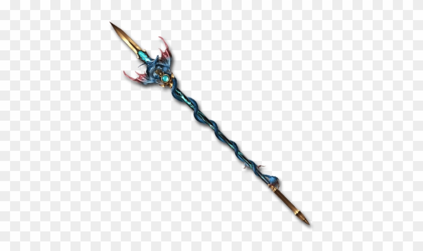 Leviathan Omega Granblue - Water Spear Clipart #3233991