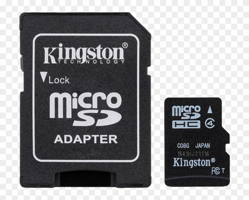 Kingston Micro Sd Class 10 16gb Png , Png Download - Micro Sd Clipart #3234552