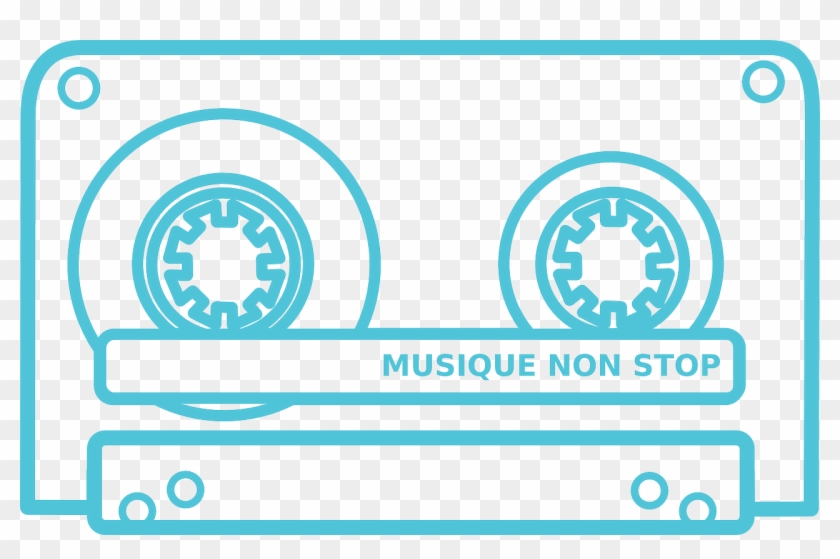 Magnetic Audio Tape Recording Png Image - Cassette Tape Clip Art Transparent Png #3234600
