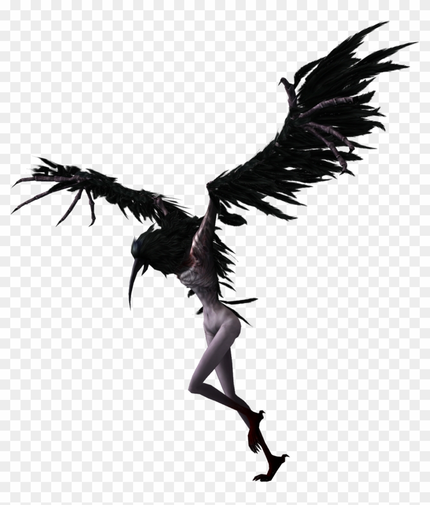 Dark Souls Clipart Wyvern - Dark Souls Crow Demon - Png Download #3235127