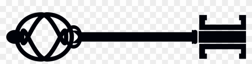 Antique Keys Silhouette Clipart