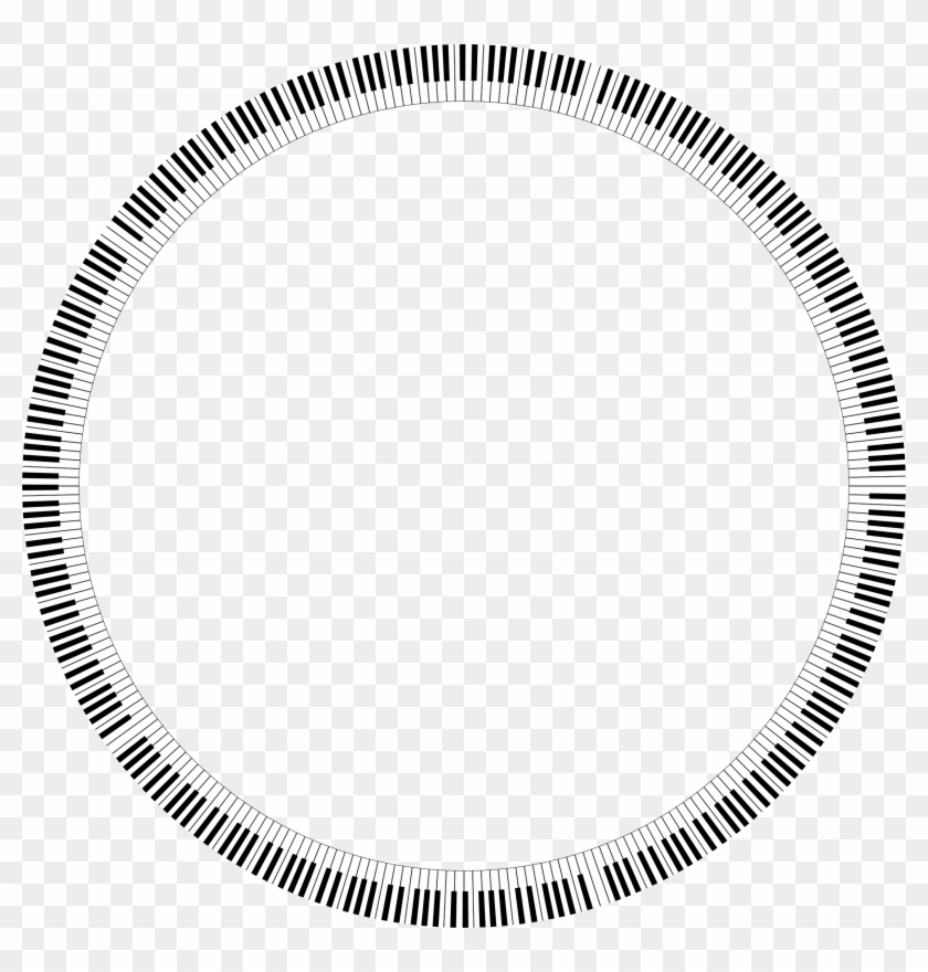 This Free Icons Png Design Of Piano Keys Circle - Round Tire Vector Hd Clipart