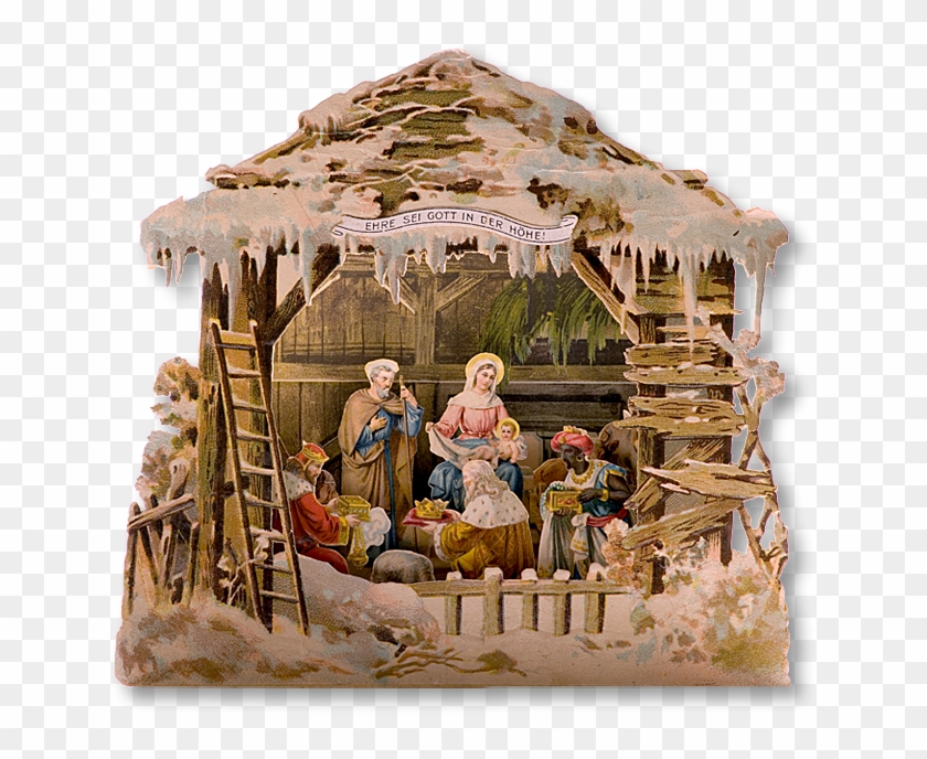 4 Icicle Nativity - Free Nativity Pop Up Clipart #3235315