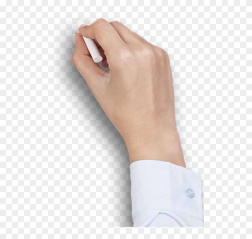 Hand With Chalk Png - Casual Dress Clipart #3235617
