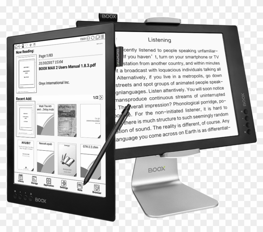 Onyx Boox Max2 - Электронная Книга Как Монитор Clipart #3235930