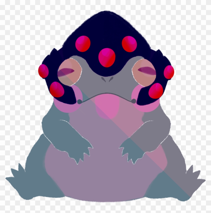 Look At My Adorable Widowmaker Frog - Illustration Clipart