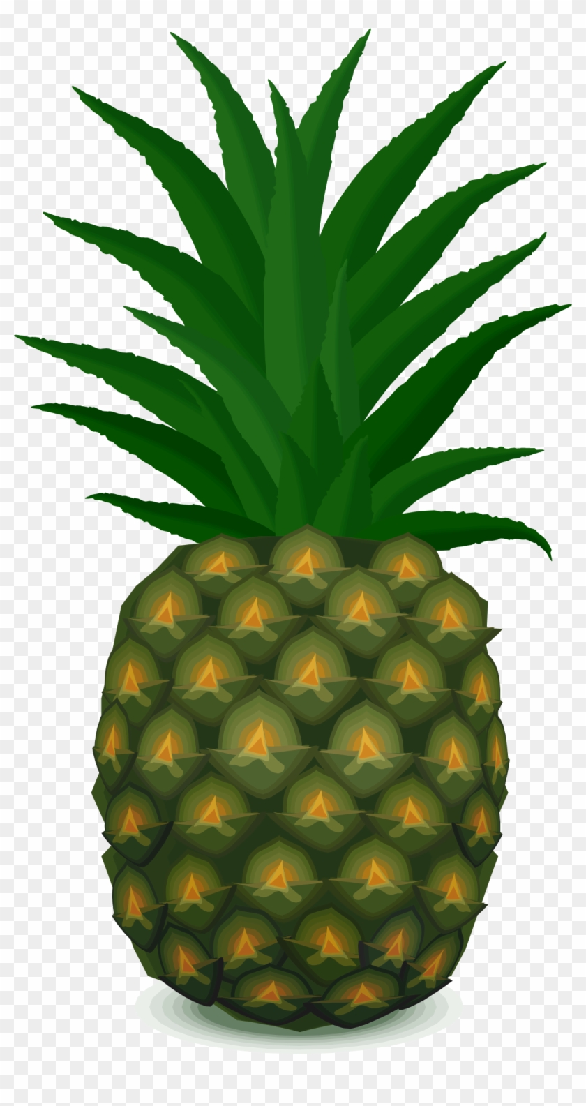 Heart Pineapple Throw Blanket (1199x2206) - Pineapple Favicon Clipart