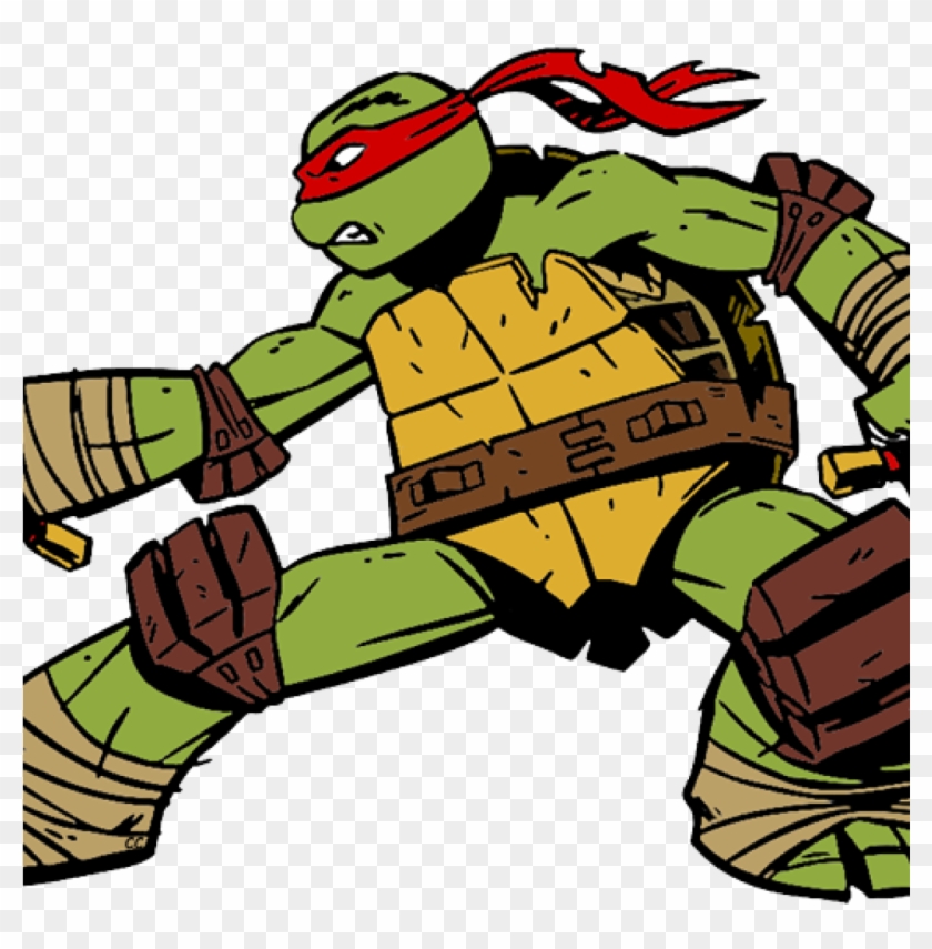 Tmnt Clipart Teenage Mutant Ninja Turtles Clip Art - Cartoon Raphael Ninja Turtles - Png Download
