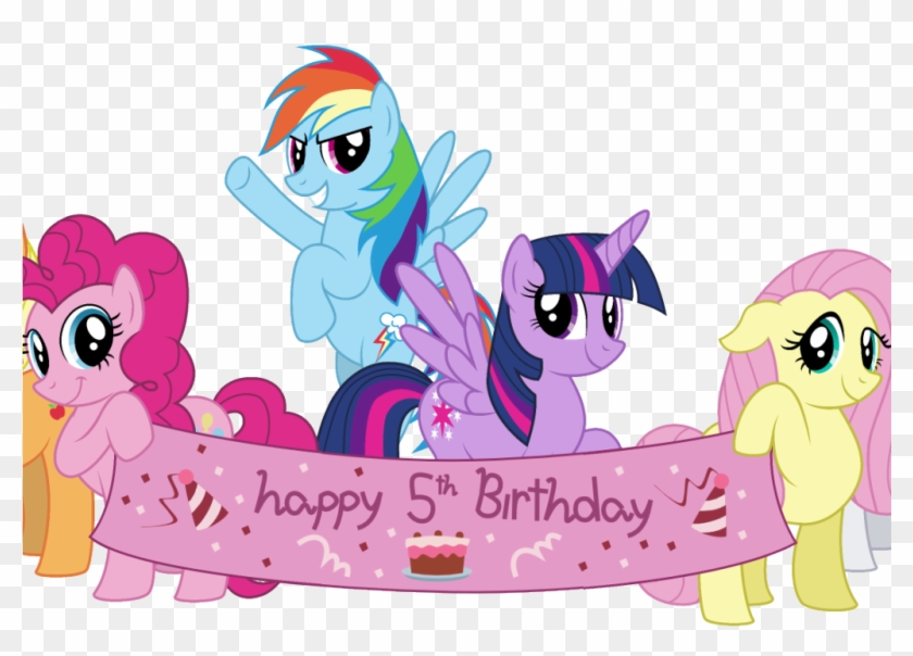 Little Pony Birthday Png Clipart #3236753