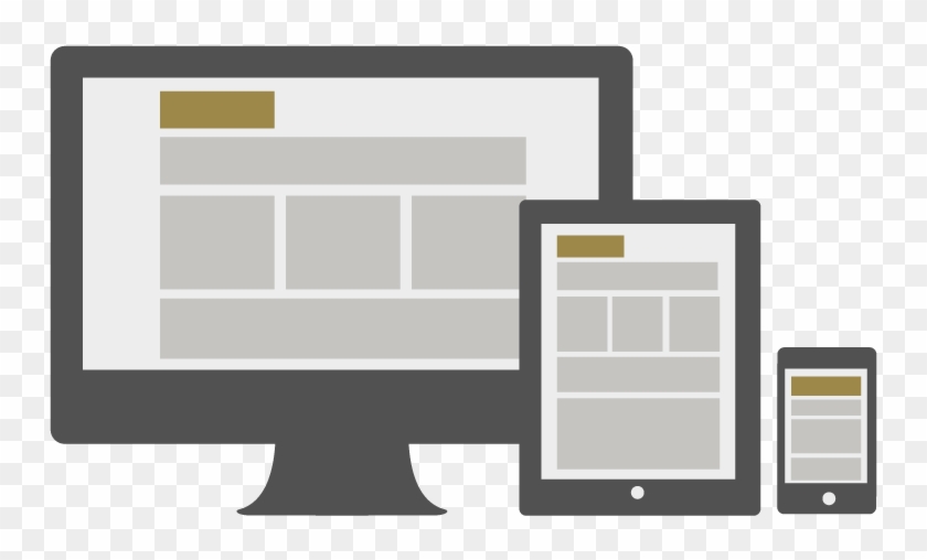 Svg Websites Responsive - Responsive Web Design Clipart